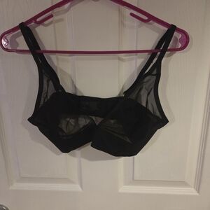 Soma Black Sheer Bra